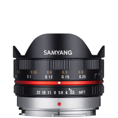 Samyang 7.5mm f/3.5 UMC Fisheye Lens (MFT Uyumlu)