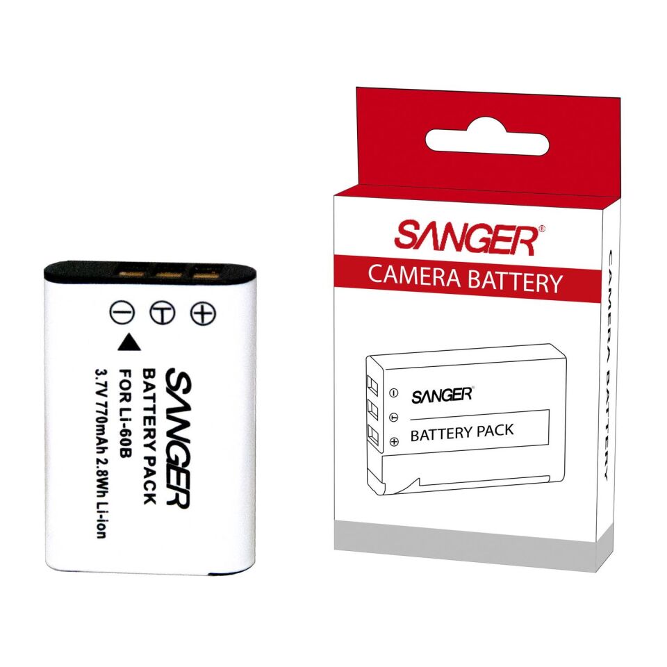 Sanger LI-60B Olympus Fotoğraf Makinesi Batarya