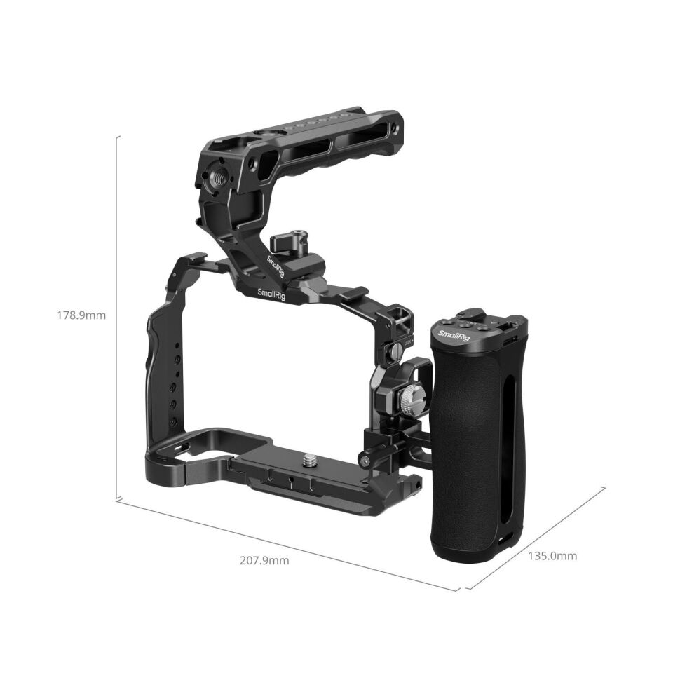SmallRig 6026 Sony Alpha 7 V/7R V/7 IV için Gelişmiş Kafes Kiti