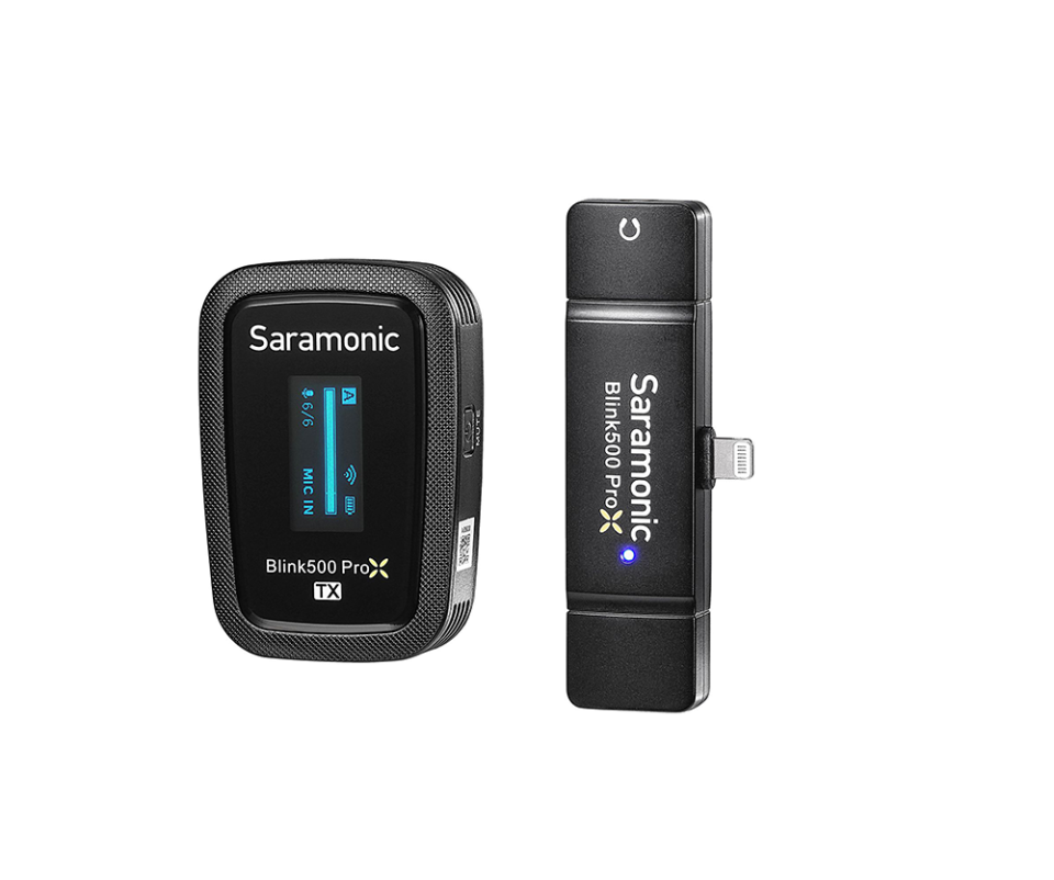 Saramonic Blink500 ProX B3 Kablosuz Tekli Yaka Mikrofonu (Iphone)