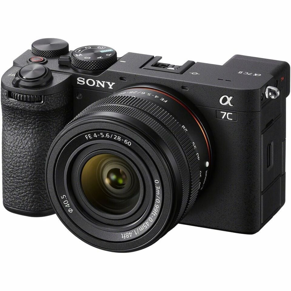 Sony A7C II 28-60mm Lensli Kit (Siyah)