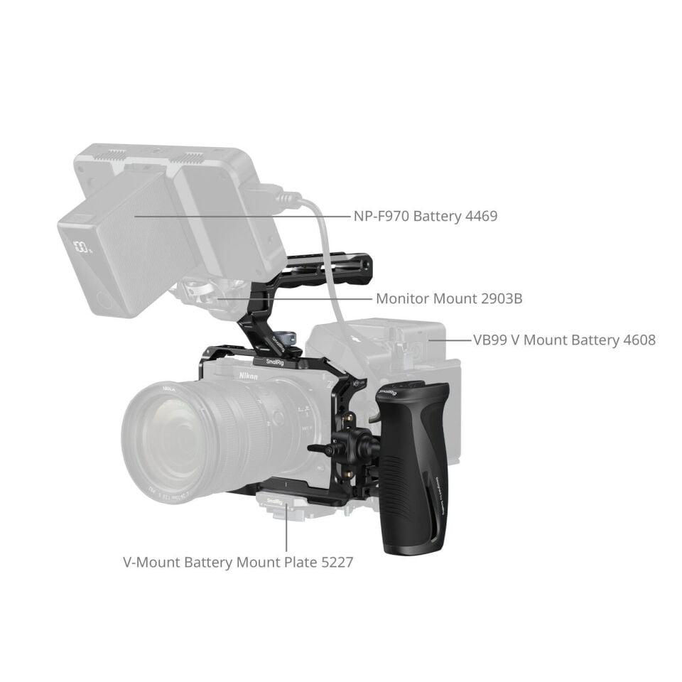 SmallRig 5468 Nikon ZR için Kafes Kiti