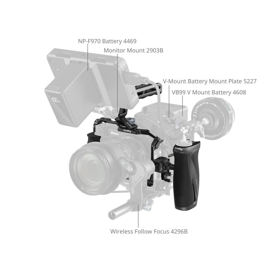 SmallRig 5468 Nikon ZR için Kafes Kiti