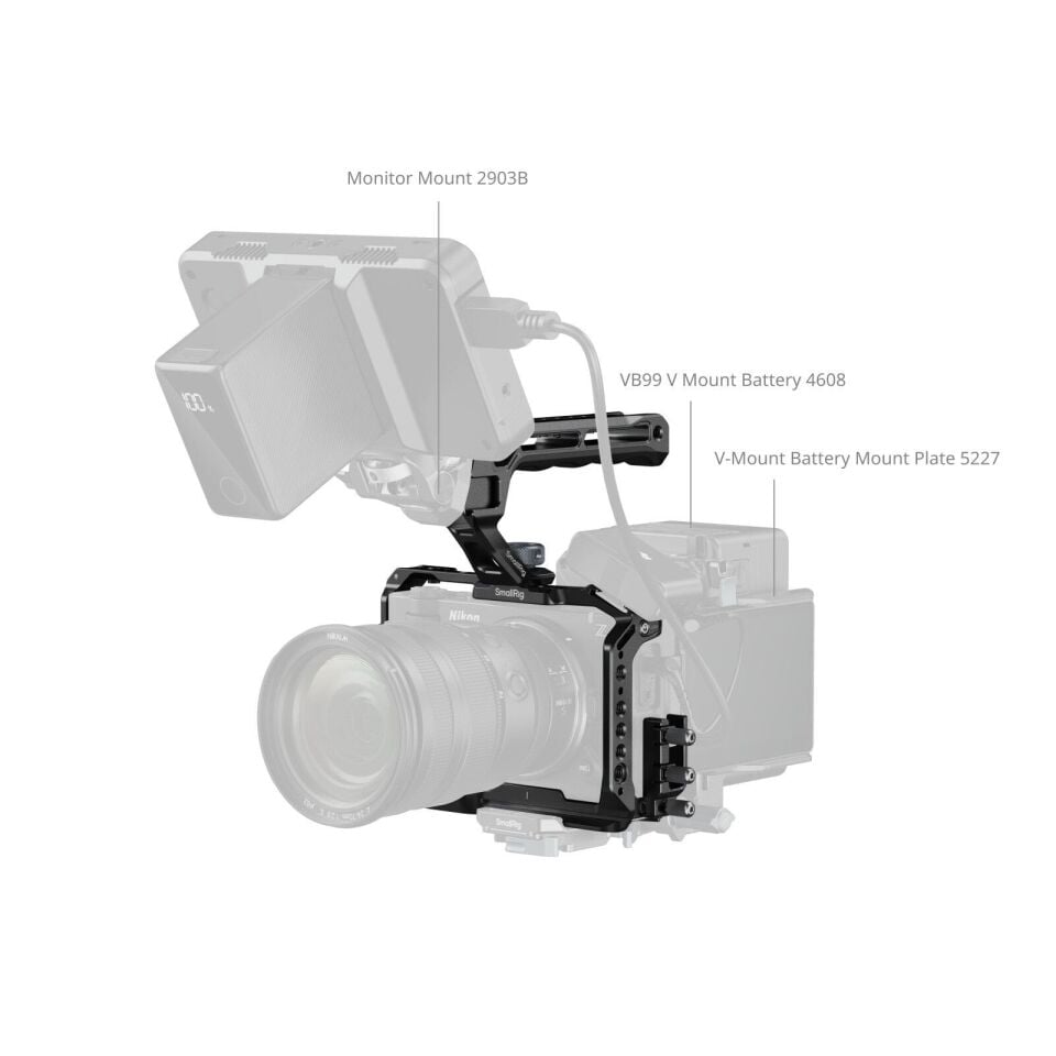 SmallRig Nikon ZR 5647 için Kafes Kiti