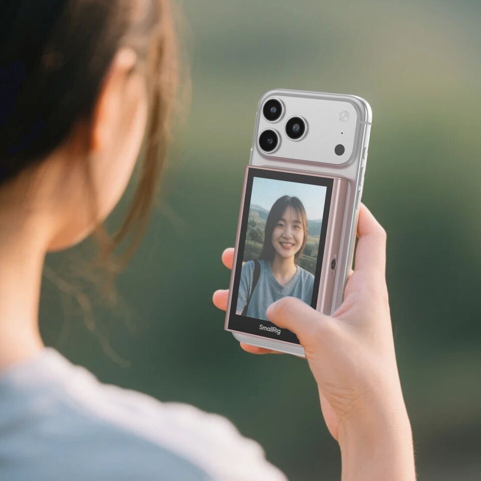 SmallRig 5746 Kablosuz Ekran Yansıtma Adaptörü (Selfie Kiti)