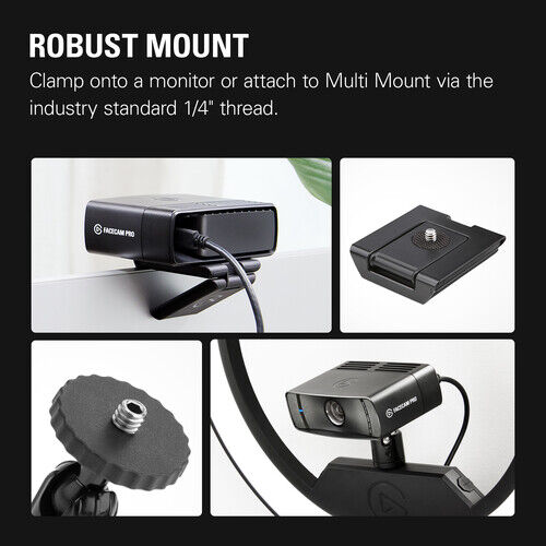 Elgato 10WAB9901 Facecam Pro 4K Webcam