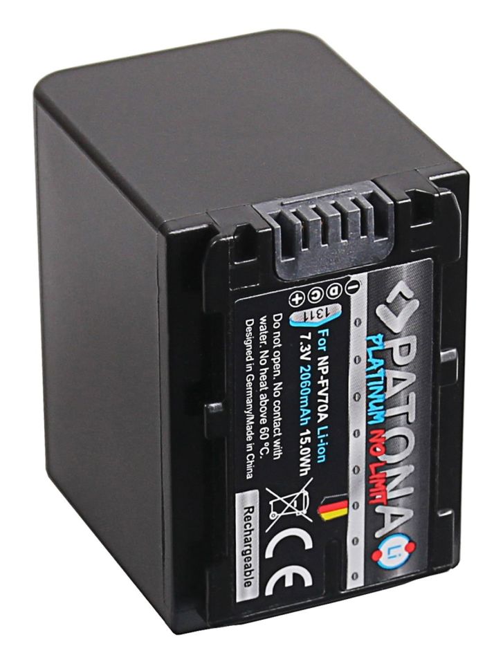 Patona Platinum Sony NP-FV70A Batarya Pil