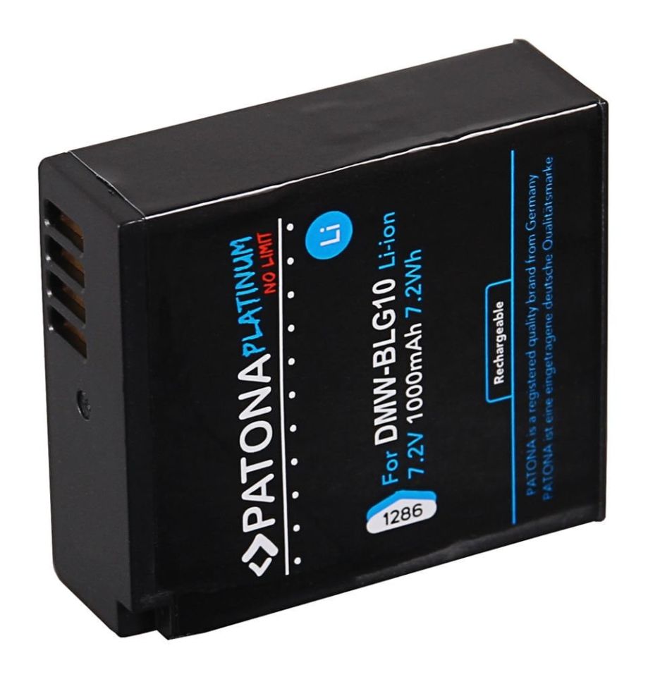 Patona Platinum Panasonic DMW-BLG10 Batarya Pil