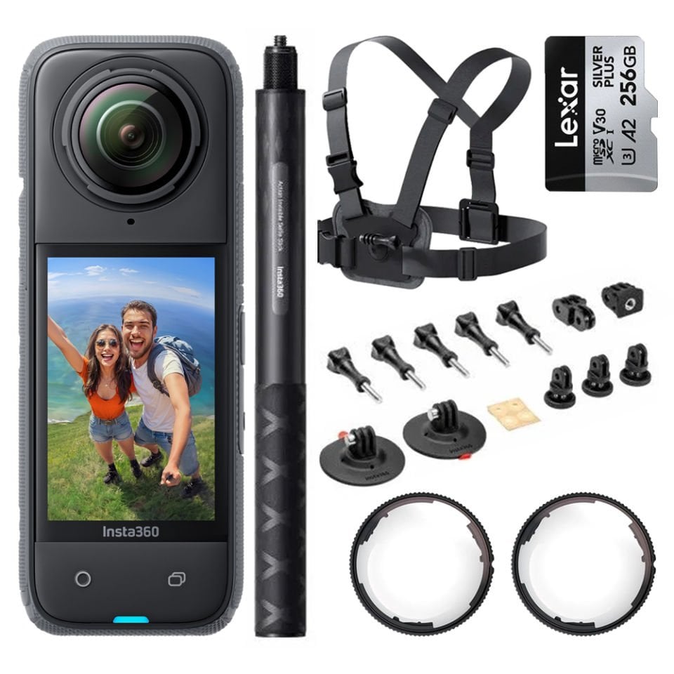 Insta360 X4 Snow (Kar) Kiti + 256GB Hafıza Kartı