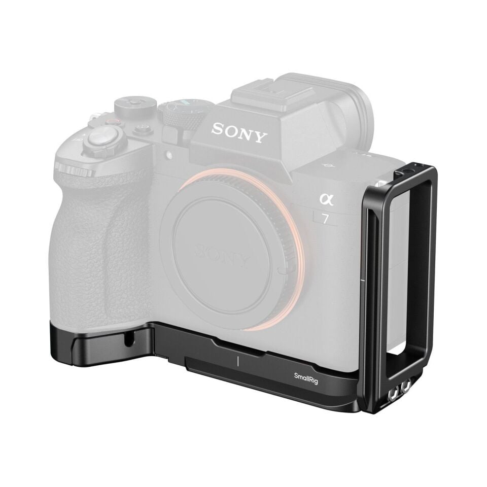 SmallRig 6034 Sony Alpha 7 V/7R V/7 IV için AirTag Yuvalı L Şekilli Montaj Plakası