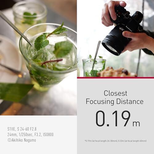 Panasonic Lumix S 24-60mm f/2.8 Lens (L-Mount) S-E2460E