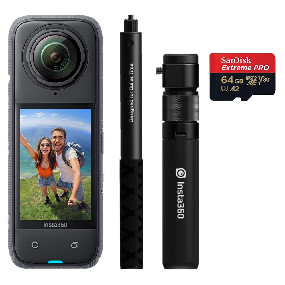 Insta360 X4 Bullet Time Kit + 64GB Hafıza Kartı