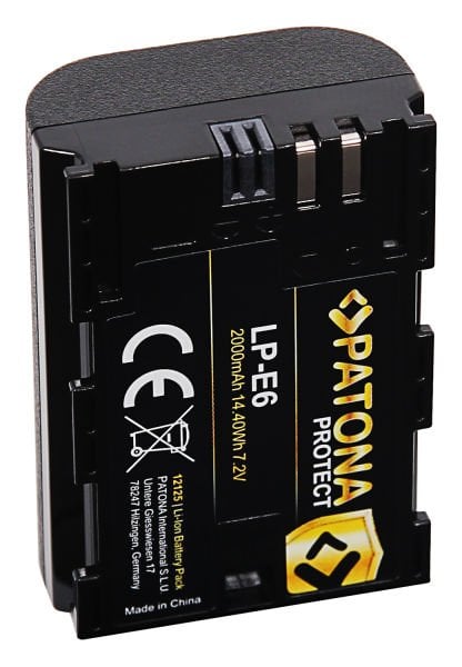 Patona Protect Canon LP-E6 Batarya Pil