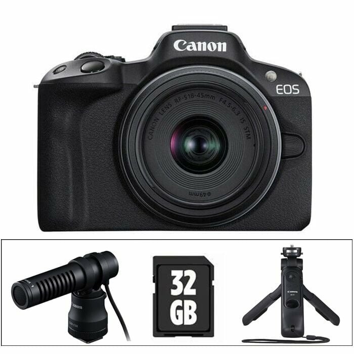 Canon EOS R50 Content Creator Kit