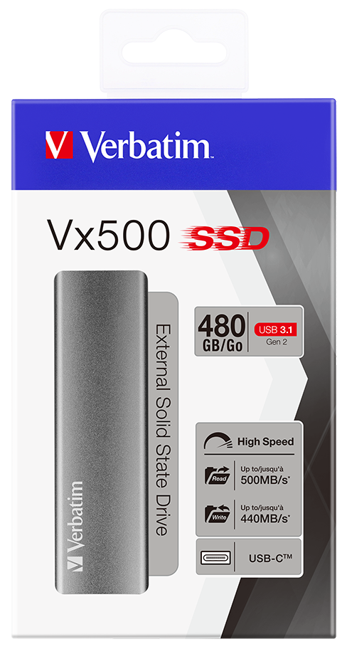 VERBATIM VX500 EXTERNAL SSD USB 3.1 G2