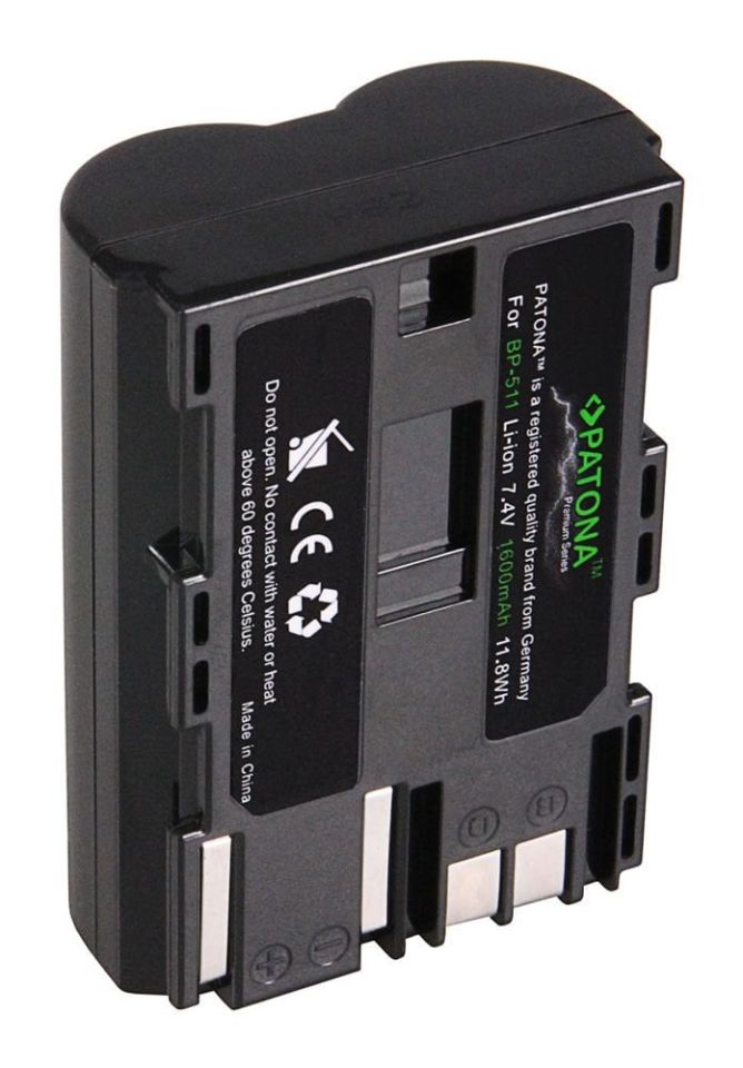 Patona Premium Canon BP-511 Batarya Pil