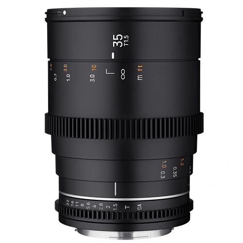 Samyang 35mm T1.5 VDSLR MK2 Cine Lens (Canon EF)