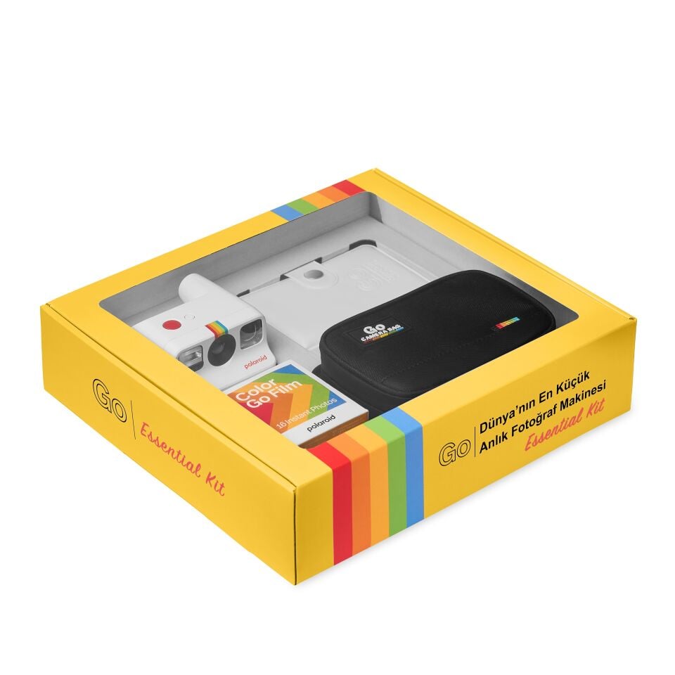 Polaroid Go Gen 2 Kamera Başlangıç Seti - Beyaz