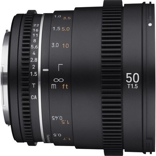 Samyang 50mm T1.5 VDSLR MK2 Cine Lens (Sony E)
