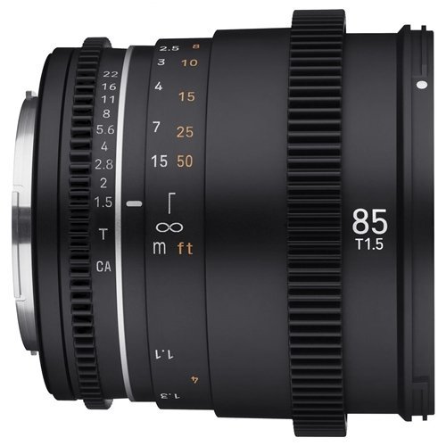Samyang 85mm T1.5 VDSLR MK2 Cine Lens (Canon EF)