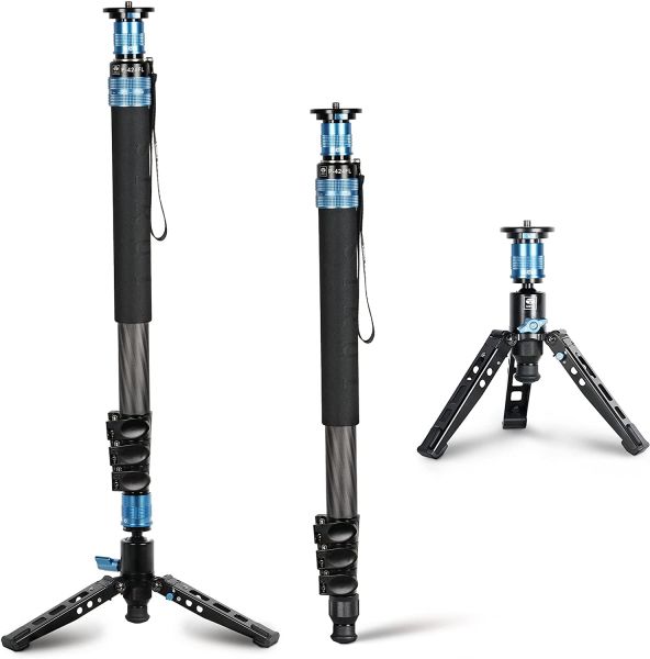 Sirui P-424FS+VH-10 Karbon Fiber Monopod
