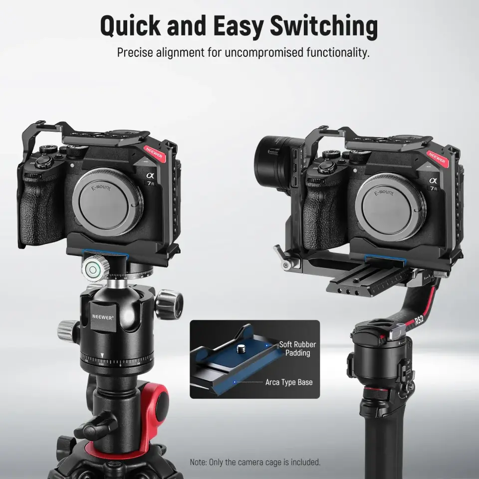 Neewer CA004 Sony A7 IV / A 7R V / A 7S III / A1 Uyumlu Kamera Kafesi