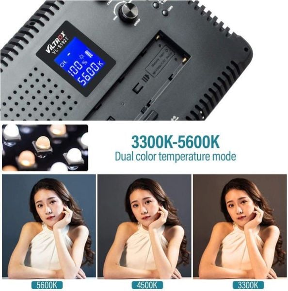 Viltrox VL-S192T Led Işık (3’lü Kit)