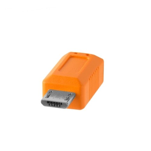 Tether Tools TetherPro USB-C to 5-Pin Micro-USB 2.0 Kablo CUC2515-ORG