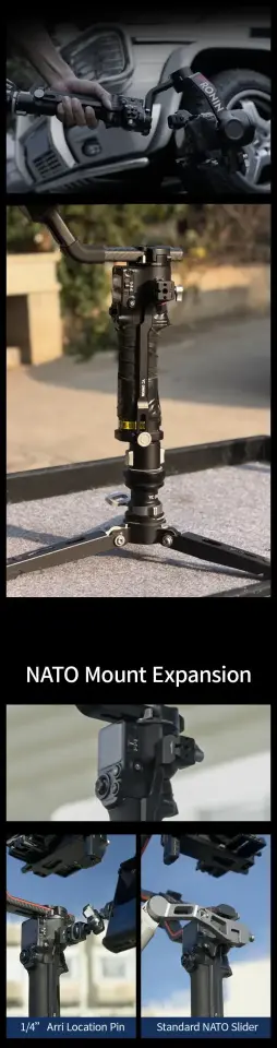 YC Onion Telescopic Extension Tube& RS Pro Connection Kit