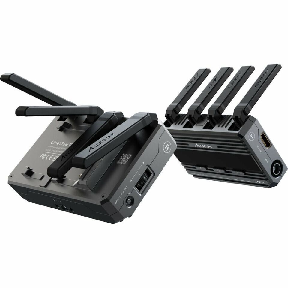 Accsoon CineView Quad TX/RX Kablosuz Görüntü Aktarım Sistemi