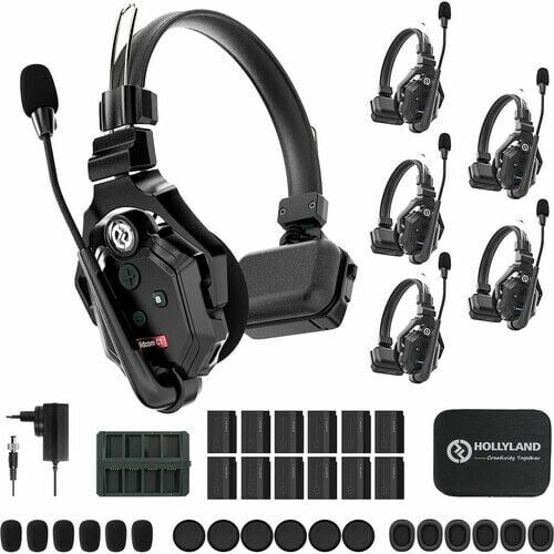 Hollyland Solidcom C1-6S Kablosuz İnterkom Sistemi (6 Kullanıcı)