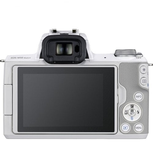 Canon EOS M50 Mark II 15-45mm Lens Kit (Beyaz)
