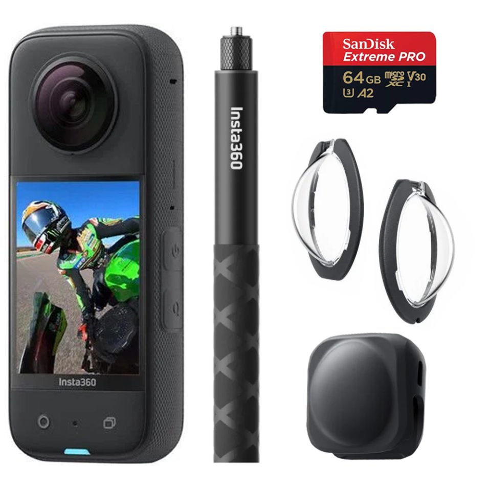 Insta360 X3 Full Set + 64GB Hafıza Kartı