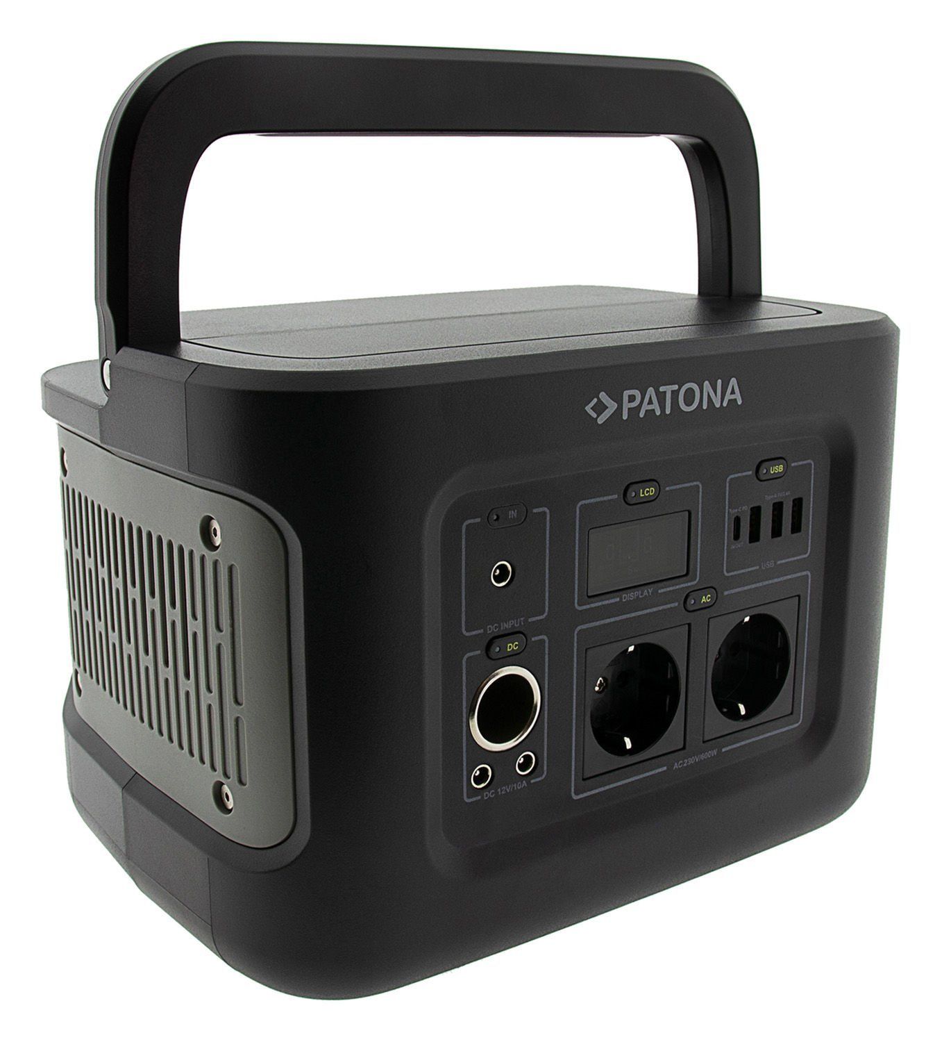 Patona 9982 Platinum Taşınabilir Güç İstasyonu 600Wh 600W/230V