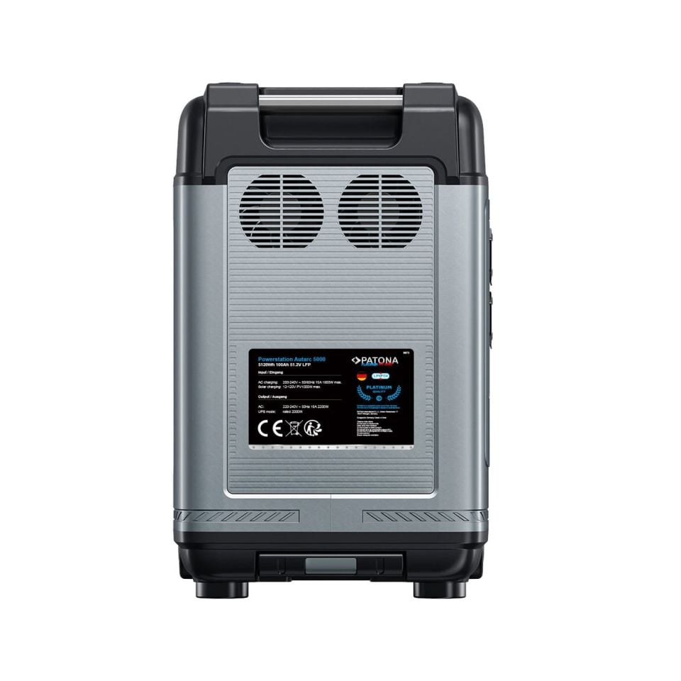 Patona 9973 Platinum Powerstation Autarc Taşınabilir Güç İstasyonu 5000 / 5120Wh