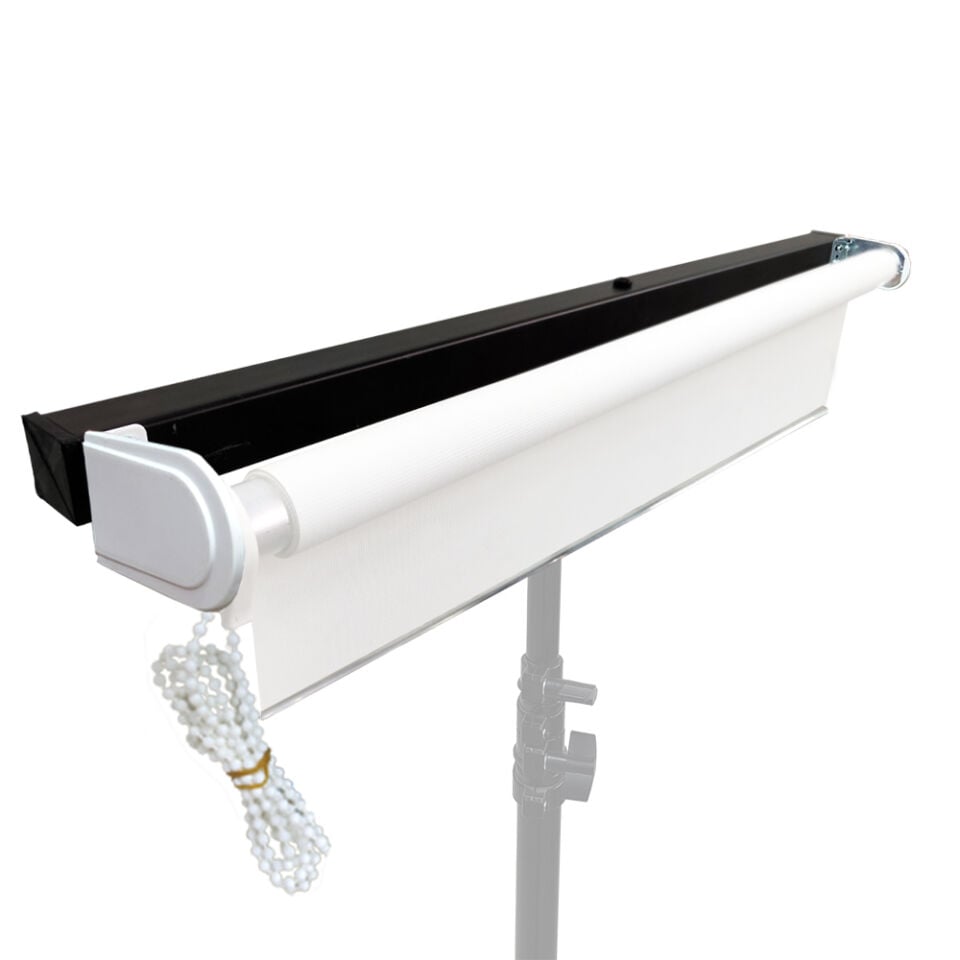 Stüdyo Teknik Beyaz 135Cm Taşınabilir Fon
