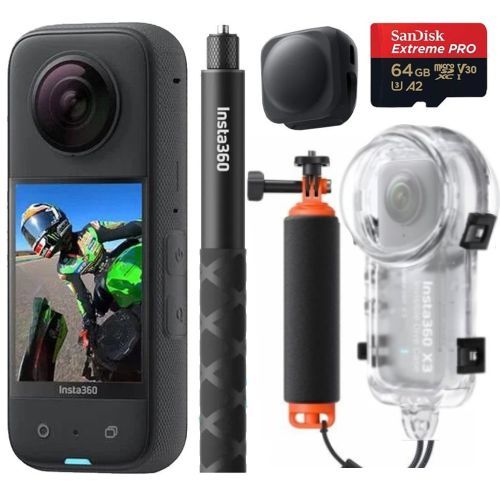 Insta360 X3 Invisible Dive Kit