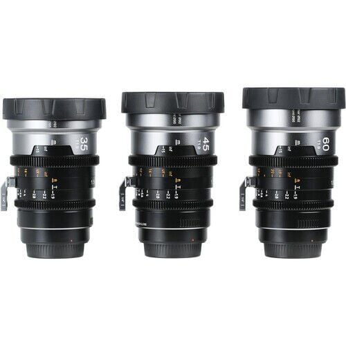Sirui IronStar Series T1.9 Full-Frame 1.5x Blue Flare Anamorphic 3'lü Arri PL/Canon EF Lens Kit