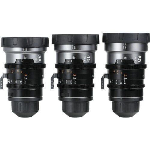 Sirui IronStar Series T1.9 Full-Frame 1.5x Blue Flare Anamorphic 3'lü Arri PL/Canon EF Lens Kit