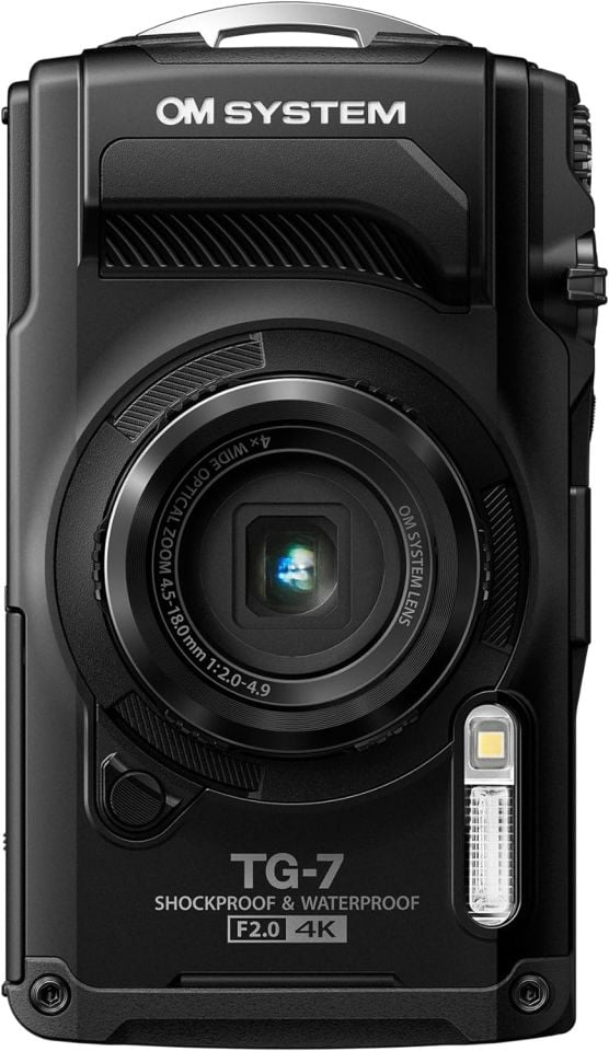 Olympus Tough TG-7 Fotoğraf Makinesi (Siyah)