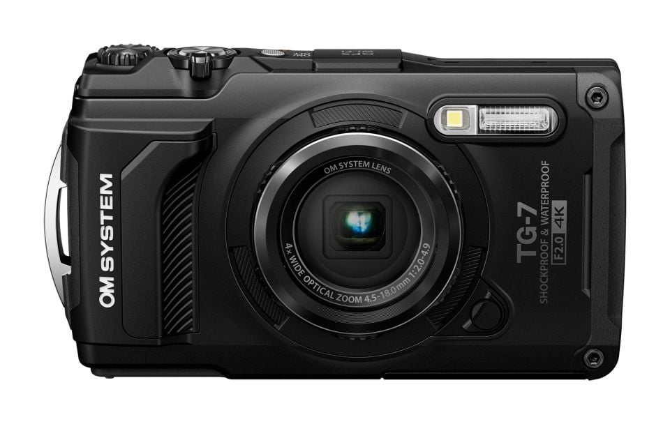 Olympus Tough TG-7 Fotoğraf Makinesi (Siyah)