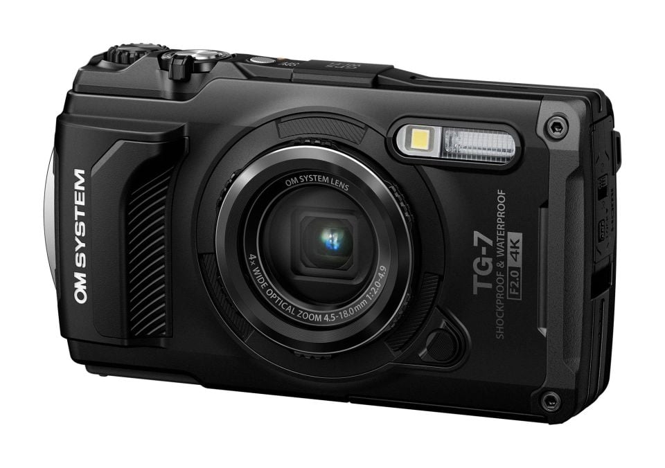 Olympus Tough TG-7 Fotoğraf Makinesi (Siyah)