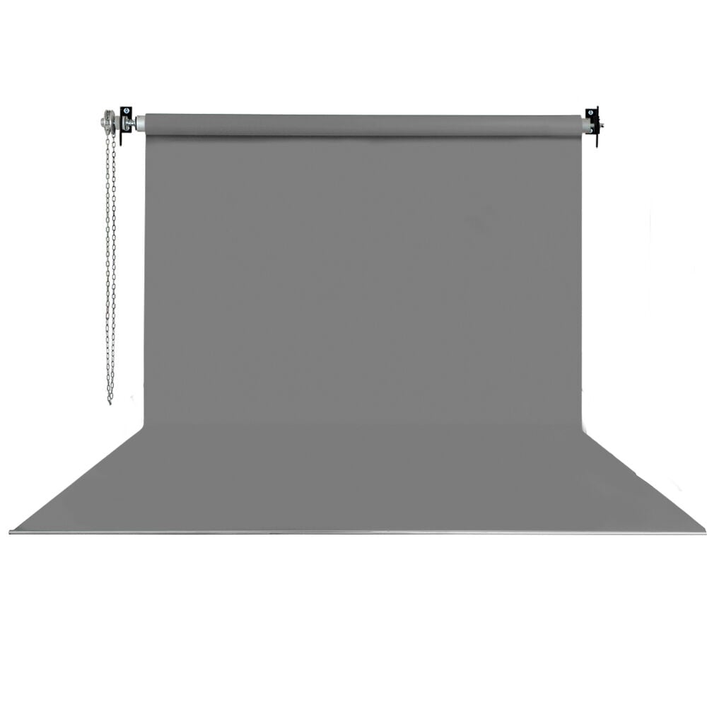 Stüdyo Teknik 270X580Cm Gri Fon Perde Seti ve Askısı