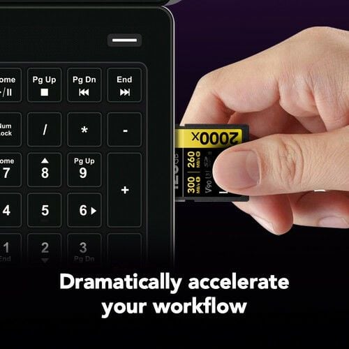 Lexar 128GB 2000x Professional SDXC UHS-II V90 300 MB/s Hafıza Kartı