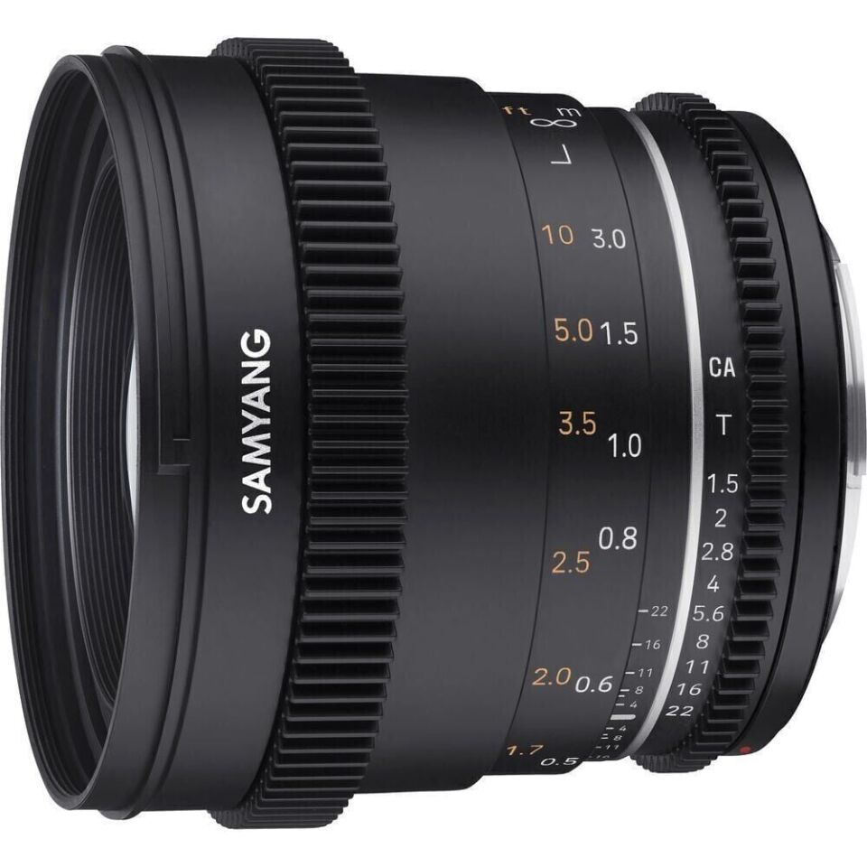 SAMYANG 50mm T1.5 Mark II Canon RF Mount Cine Lens