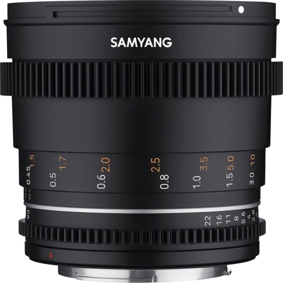 SAMYANG 50mm T1.5 Mark II Canon RF Mount Cine Lens