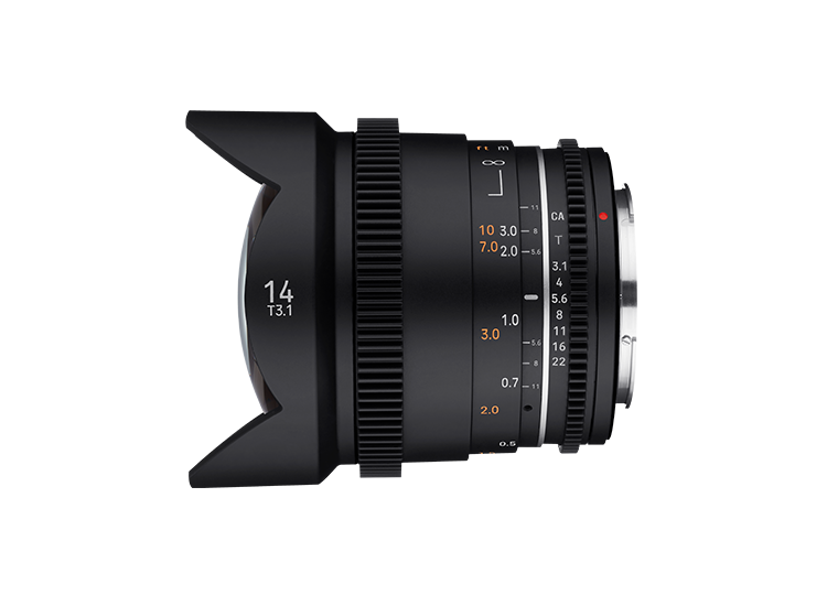 SAMYANG 14mm T3.1 Mark II Canon RF Mount Cine Lens
