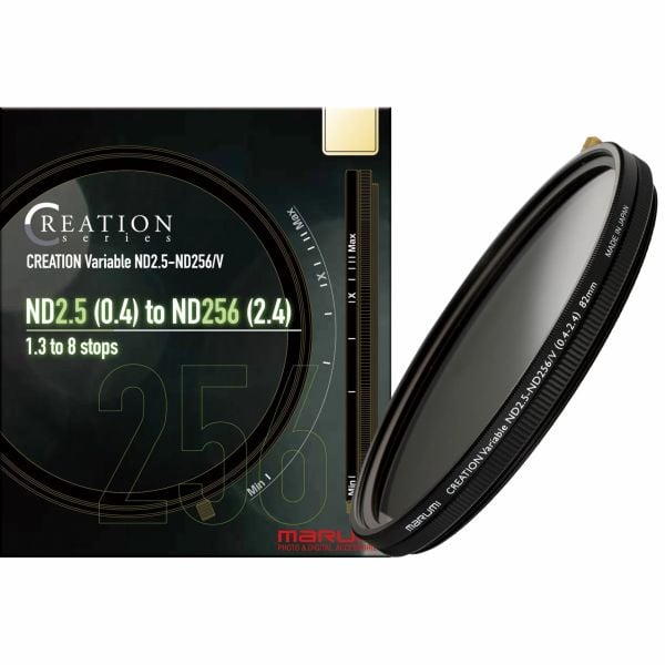 Marumi 82mm CREATION Variable ND2.5-ND256/V Filtre