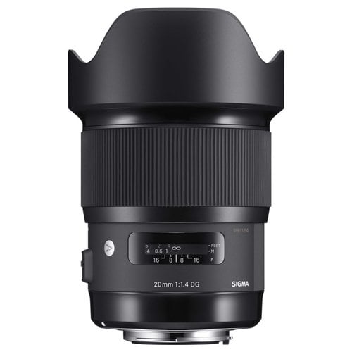 Sigma 20mm f/1.4 DG HSM Art Lens (Canon EF)