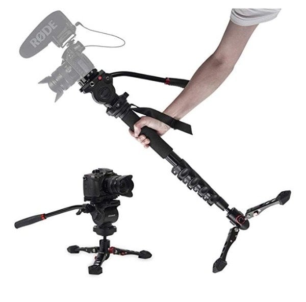 JieYang JY0518B Mandallı Kilit Sistemli Monopod